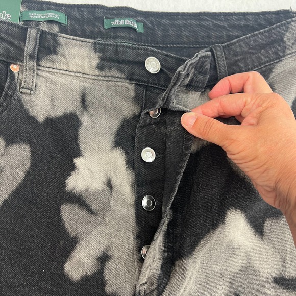 Wild Fable High Rise Black and Gray Jeans - Picture 5 of 12